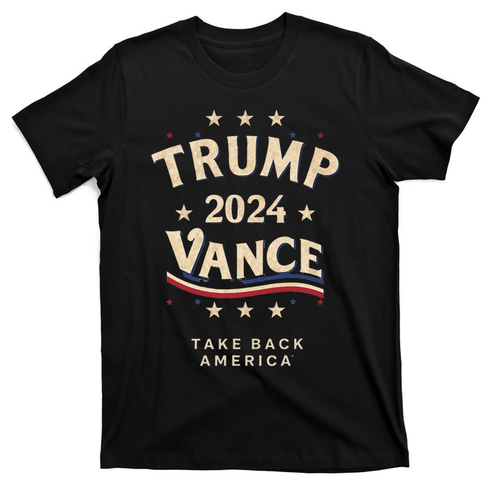 Retro Trump Vance Red T-Shirt