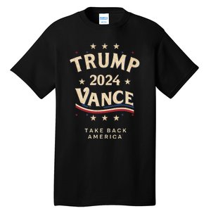 Retro Trump Vance Red Tall T-Shirt