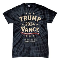 Retro Trump Vance Red Tie-Dye T-Shirt