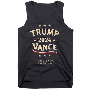 Retro Trump Vance Red Tank Top