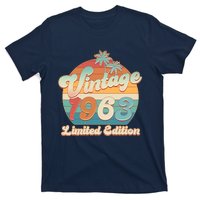 Retro Tropical Vintage 1963 Limited Edition 60th Birthday T-Shirt