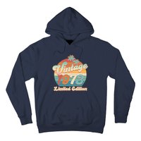 Retro Tropical Vintage 1973 Limited Edition 50th Birthday Hoodie