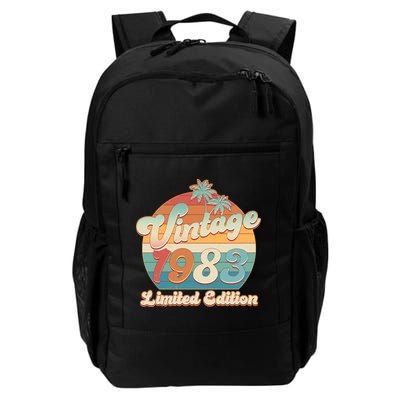 Retro Tropical Vintage 1983 Limited Edition 40th Birthday Backpack
