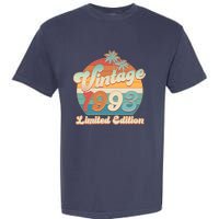 Retro Tropical Vintage 1993 Limited Edition 30th Birthday Garment-Dyed Heavyweight T-Shirt