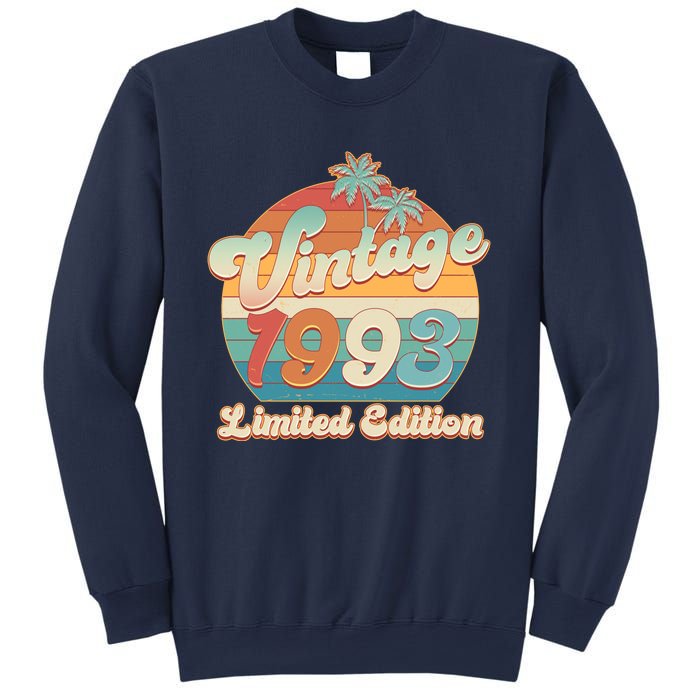 Retro Tropical Vintage 1993 Limited Edition 30th Birthday Sweatshirt