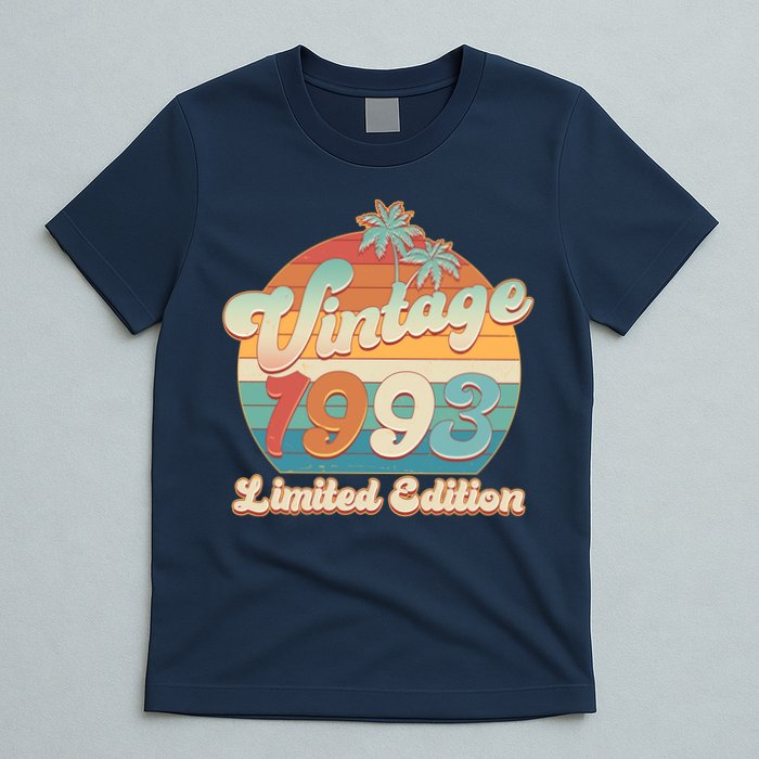 Retro Tropical Vintage 1993 Limited Edition 30th Birthday T-Shirt