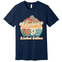 Retro Tropical Vintage 1993 Limited Edition 30th Birthday Premium T-Shirt