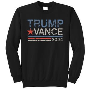 Retro Trump Vance 2024 Stripe Trump Jd Vance Sweatshirt