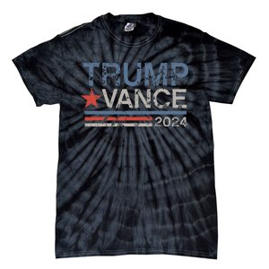 Retro Trump Vance 2024 Stripe Trump Jd Vance Tie-Dye T-Shirt