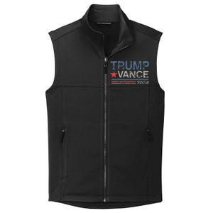 Retro Trump Vance 2024 Stripe Trump Jd Vance Collective Smooth Fleece Vest