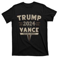 Retro Trump Vance 2024 Red T-Shirt