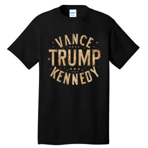 Red Trump Vance Kennedy Design 2024 Tall T-Shirt