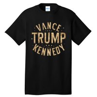 Red Trump Vance Kennedy Design 2024 Tall T-Shirt