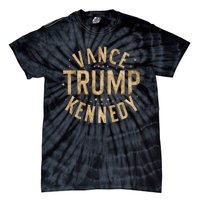 Red Trump Vance Kennedy Design 2024 Tie-Dye T-Shirt