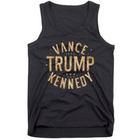 Red Trump Vance Kennedy Design 2024 Tank Top