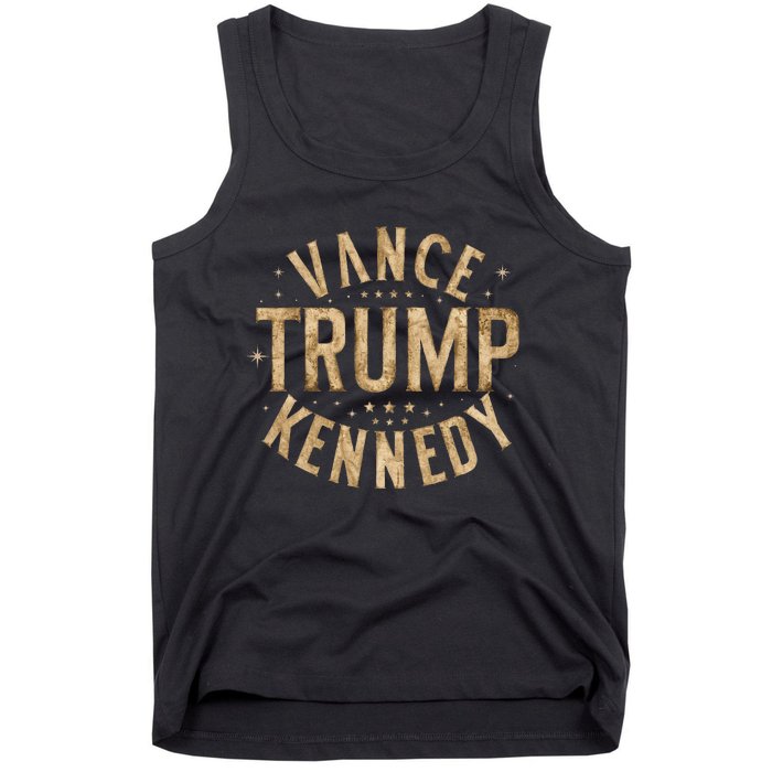 Red Trump Vance Kennedy Design 2024 Tank Top