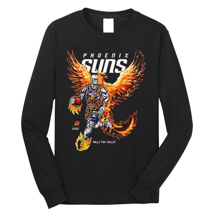 Rally The Valley Phoenix Basketball Long Sleeve Shirt