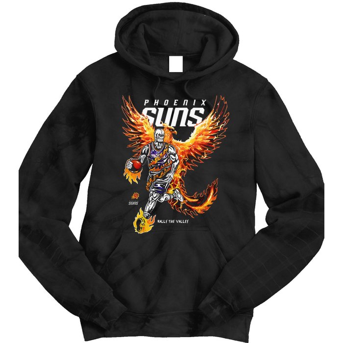 Rally The Valley Phoenix Basketball Tie Dye Hoodie