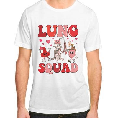 Respiratory Therapist Valentine Lung Squad Adult ChromaSoft Performance T-Shirt