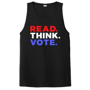 Read Think Vote 2024 Presidential Election Voting President PosiCharge Competitor Tank