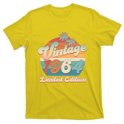 Retro Tropical Vintage 1964 Limited Edition 60th Birthday T-Shirt