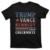 Retro Trump Vance Kennedy Checkmate President 2024 T-Shirt