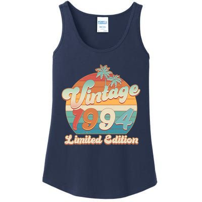 Retro Tropical Vintage 1994 Limited Edition 30th Birthday Ladies Essential Tank