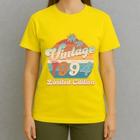 Retro Tropical Vintage 1994 Limited Edition 30th Birthday T-Shirt