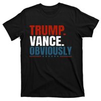 Retro Trump Vance Obviously 2024 Donald Trump 2024 Election T-Shirt