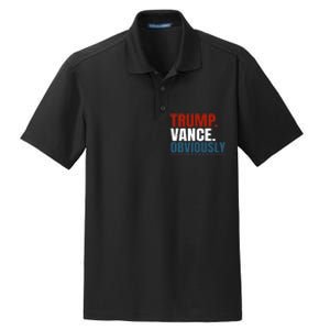 Retro Trump Vance Obviously 2024 Donald Trump 2024 Election Dry Zone Grid Polo