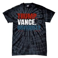 Retro Trump Vance Obviously 2024 Donald Trump 2024 Election Tie-Dye T-Shirt