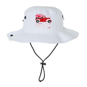 Red Truck With Hearts Happy Valentine's Day Gifts For Women Legacy Cool Fit Booney Bucket Hat