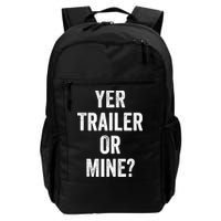 Redneck Trailer White Trash Backpack
