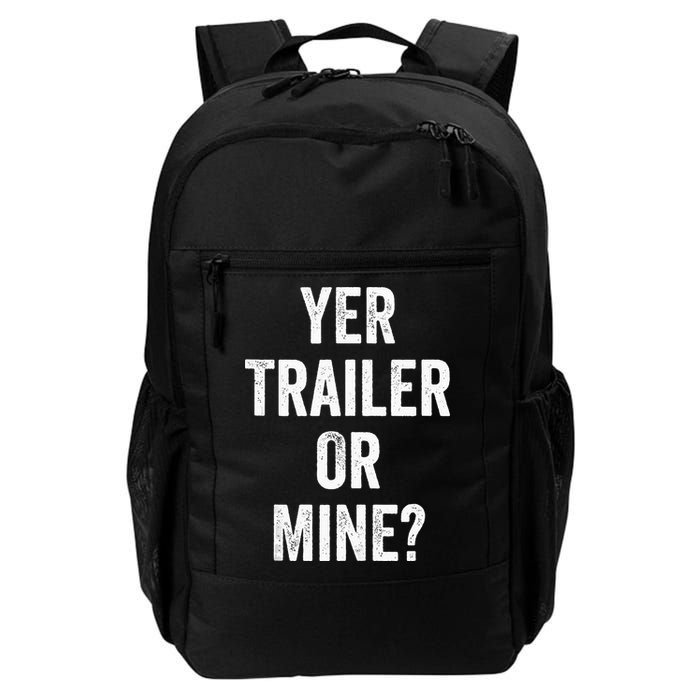Redneck Trailer White Trash Backpack
