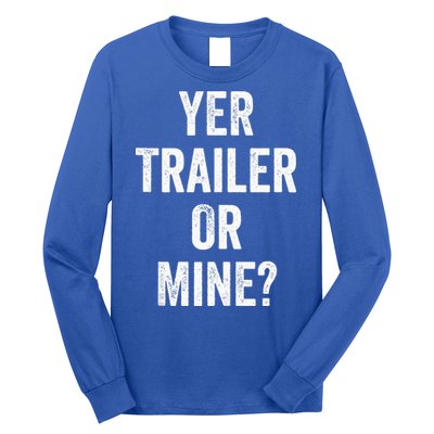 Redneck Trailer White Trash Long Sleeve Shirt