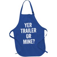Redneck Trailer White Trash Apron