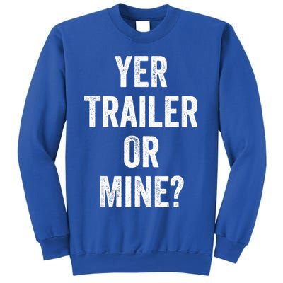 Redneck Trailer White Trash Sweatshirt