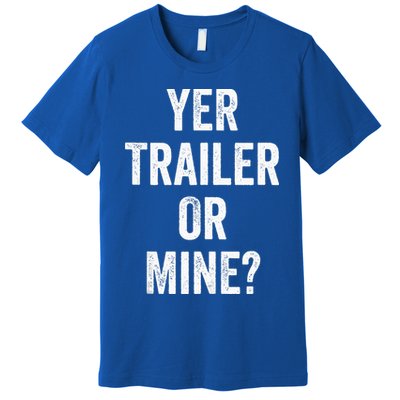 Redneck Trailer White Trash Premium T-Shirt