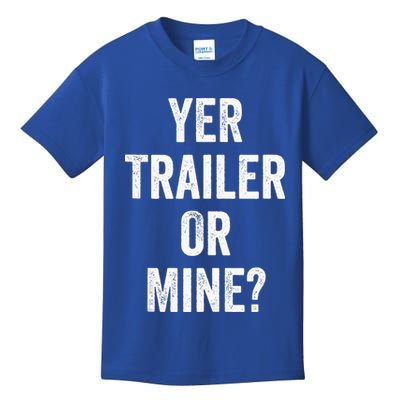 Redneck Trailer White Trash Kids T-Shirt