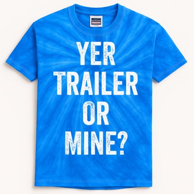 Redneck Trailer White Trash Kids Tie-Dye T-Shirt