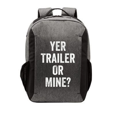 Redneck Trailer White Trash Vector Backpack