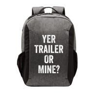 Redneck Trailer White Trash Vector Backpack