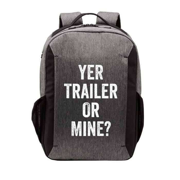 Redneck Trailer White Trash Vector Backpack