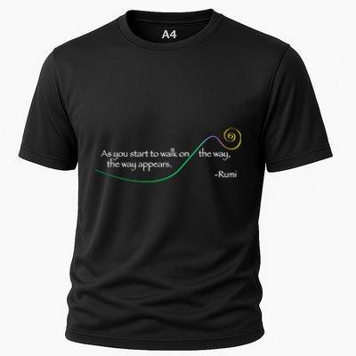 Rumi The Way Appears Poem Quote Cooling Performance Crew T-Shirt