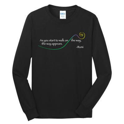 Rumi The Way Appears Poem Quote Tall Long Sleeve T-Shirt