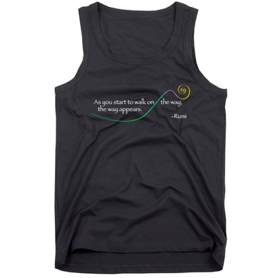 Rumi The Way Appears Poem Quote Tank Top