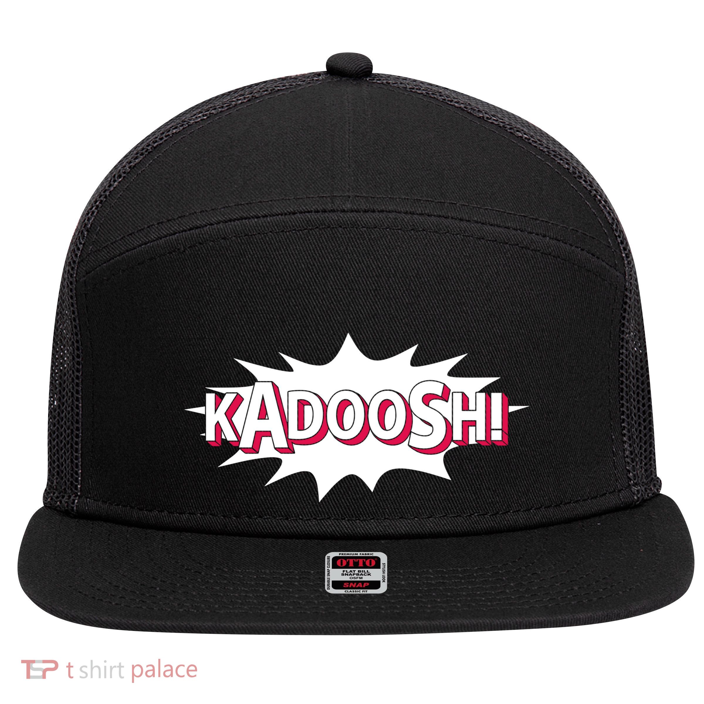 Roll Tide Willie Wearing Kadoosh 7 Panel Mesh Trucker Snapback Hat