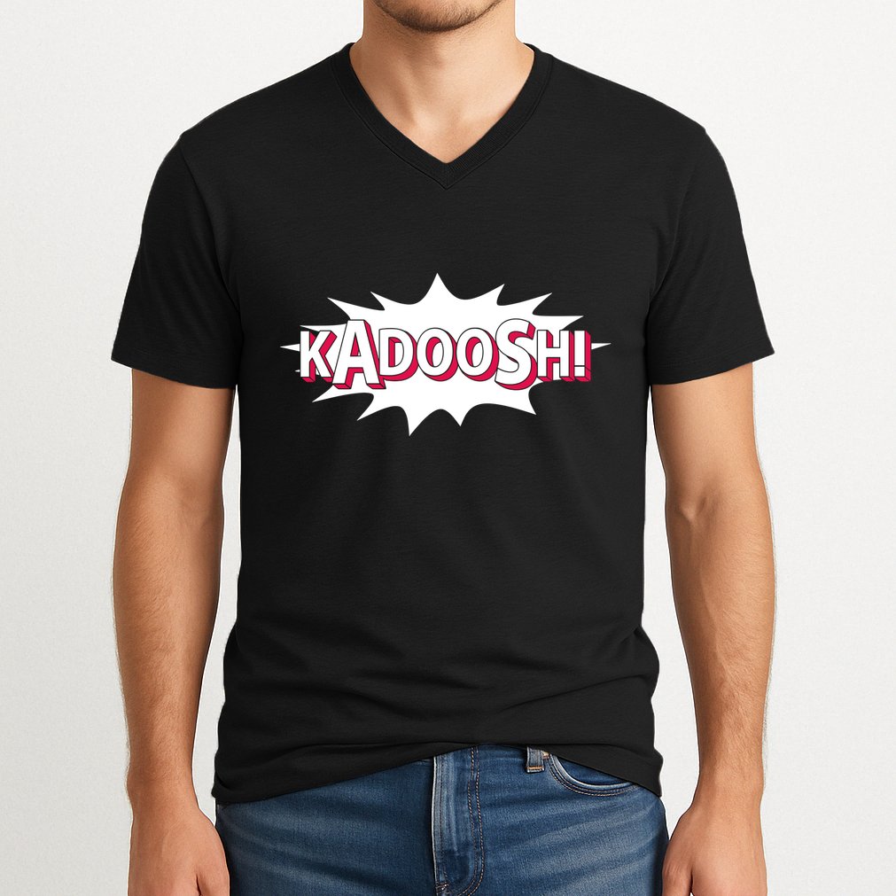 Roll Tide Willie Wearing Kadoosh V-Neck T-Shirt