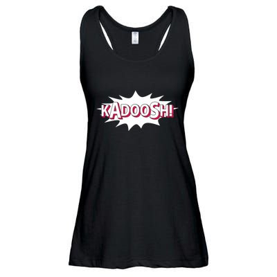 Roll Tide Willie Wearing Kadoosh Ladies Essential Flowy Tank