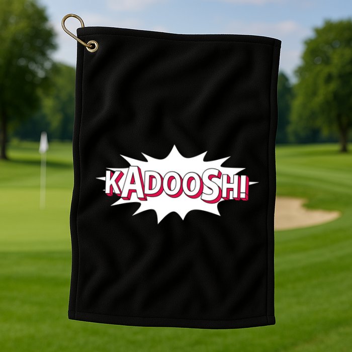 Roll Tide Willie Wearing Kadoosh Golf Towel